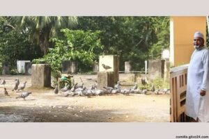 কুমিল্লার একজন ভিন্নধর্মী পাখি প্রেমী শাহজাহান