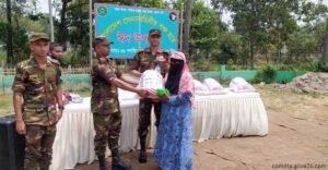 সেনাবাহিনীর ঈদ উপহার কুমিল্লায় দুস্থদের জন্য