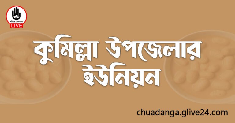 কুমিল্লা উপজেলার ইউনিয়ন